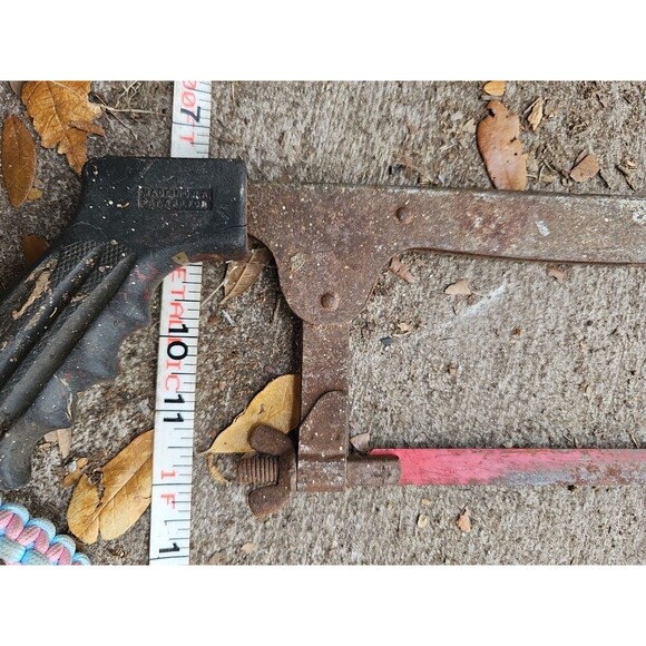 VINTAGE (UNBRANDED) HACK SAW MADE IN USA (t79) Possibly Antique - Picture 6 of 8